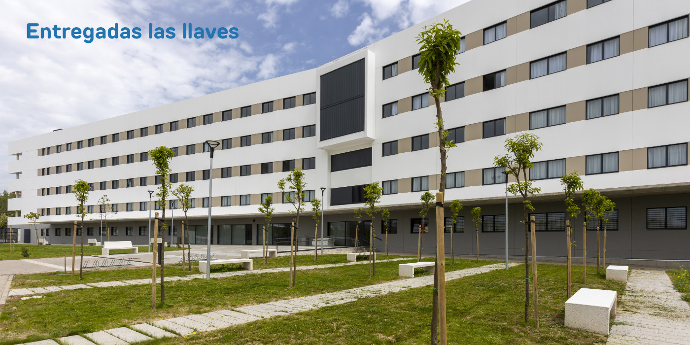 Edificio de alojamientos para mayores en Sama Naharro