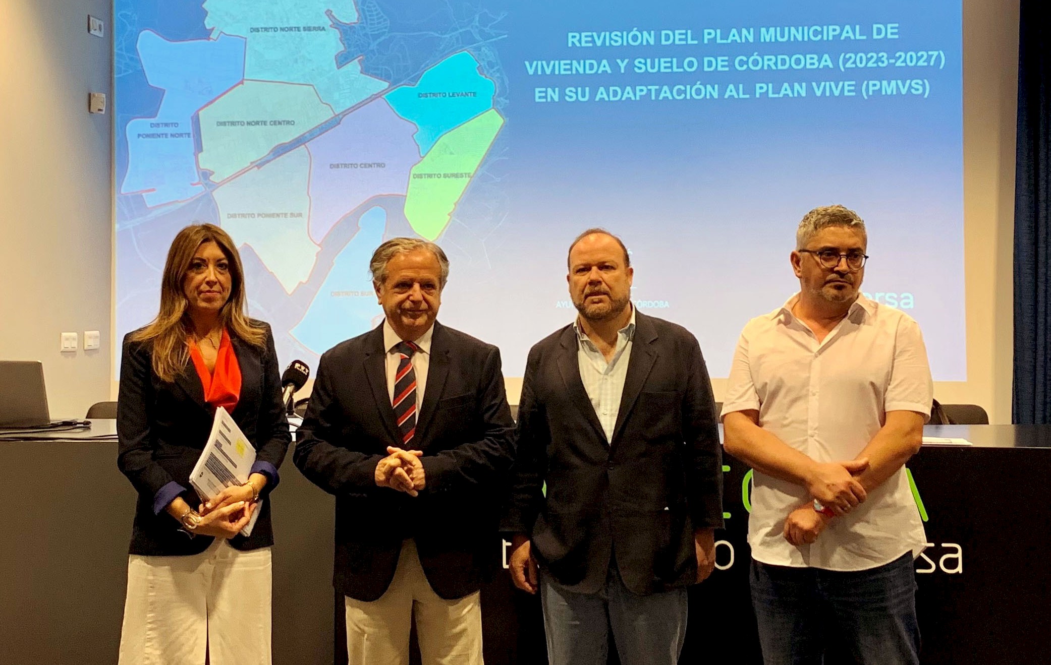 Vimcorsa presenta la Revisión del Plan Municipal de Vivienda y Suelo de Córdoba (2023-2027)