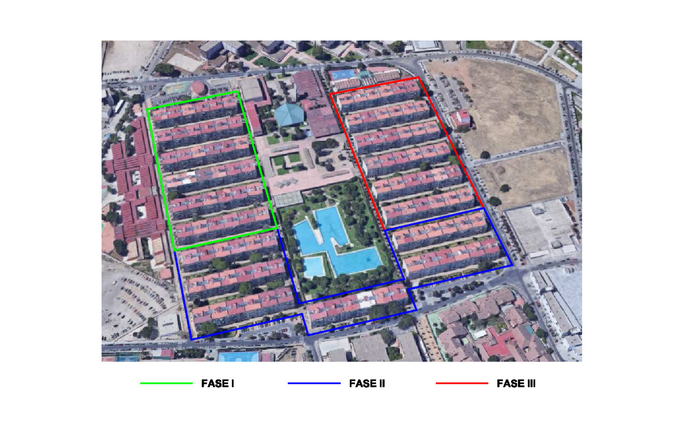 Entorno Residencial de Rehabilitación Programada. Parque Figueroa.    Fase I y Fase II