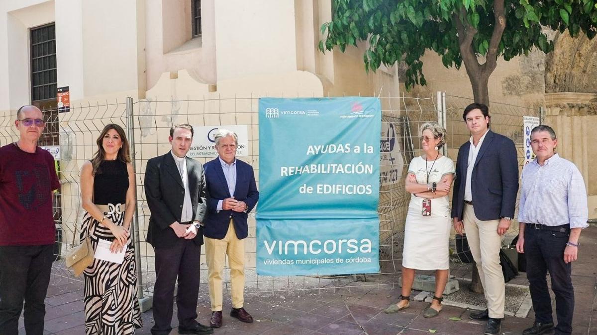 Vimcorsa concede una ayuda para la rehabilitación de la Iglesia de San Miguel