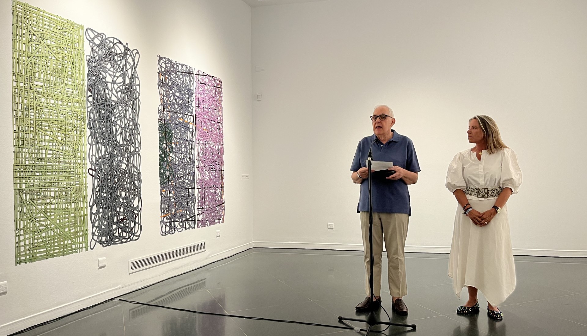 Inaugurada la exposición de José María Baez en sala Vimcorsa