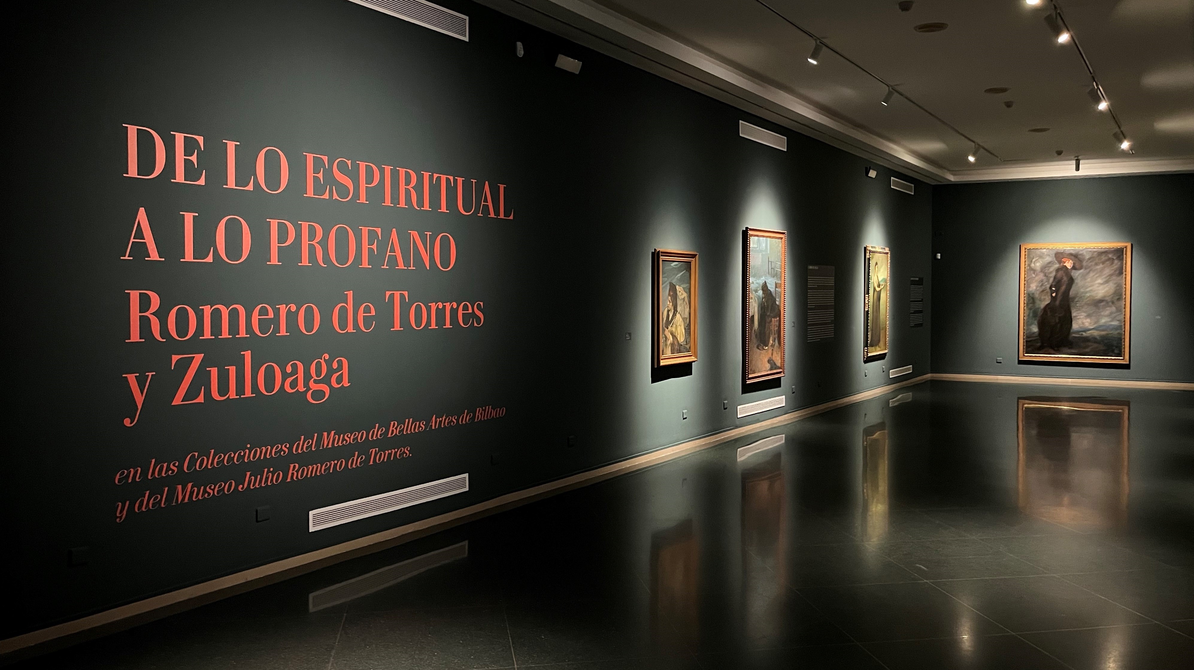 De lo espiritual a lo profano. ROMERO DE TORRES y ZULOAGA. 2024