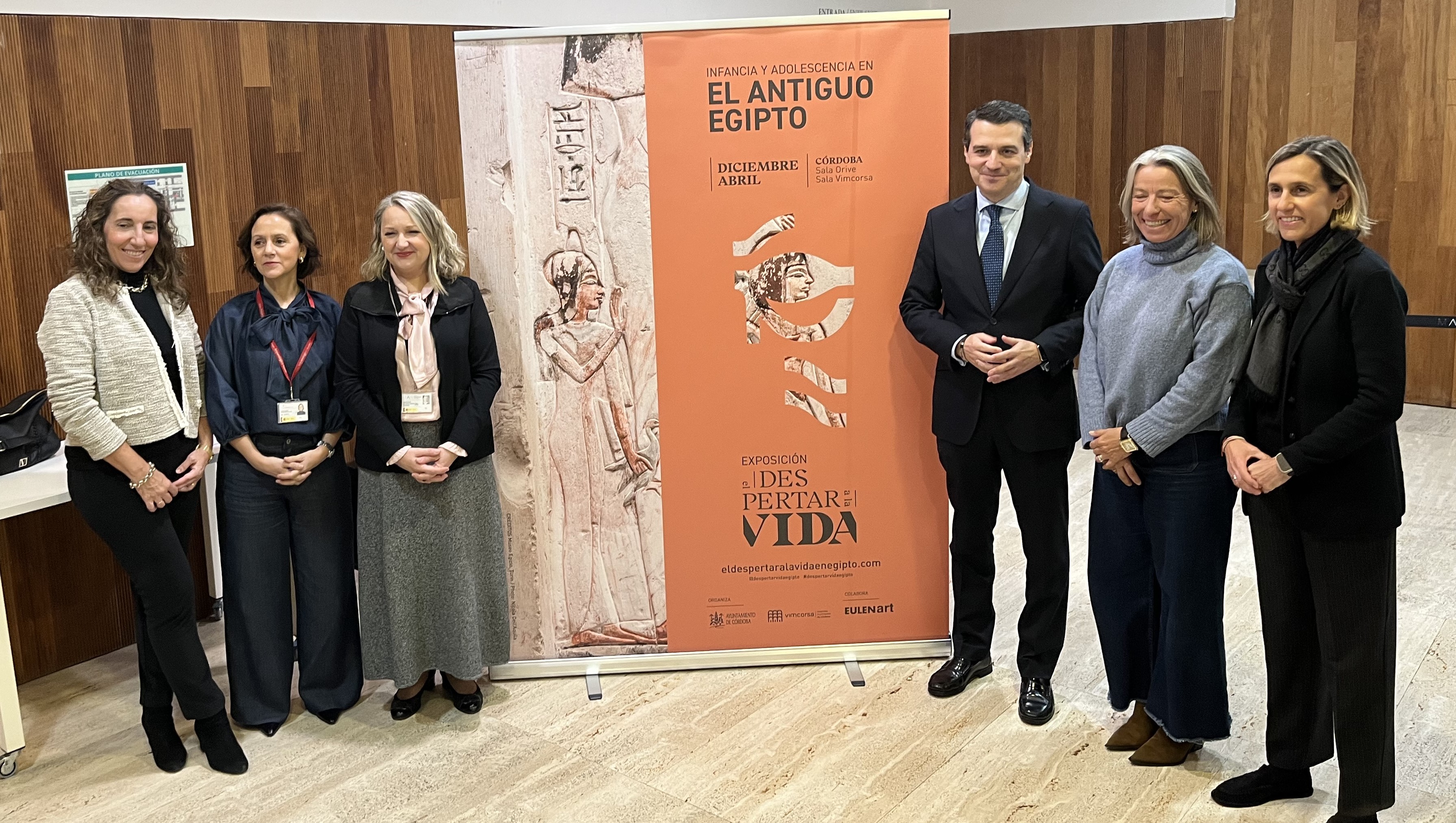 Presentación en Madrid de la exposición El despertar a la vida