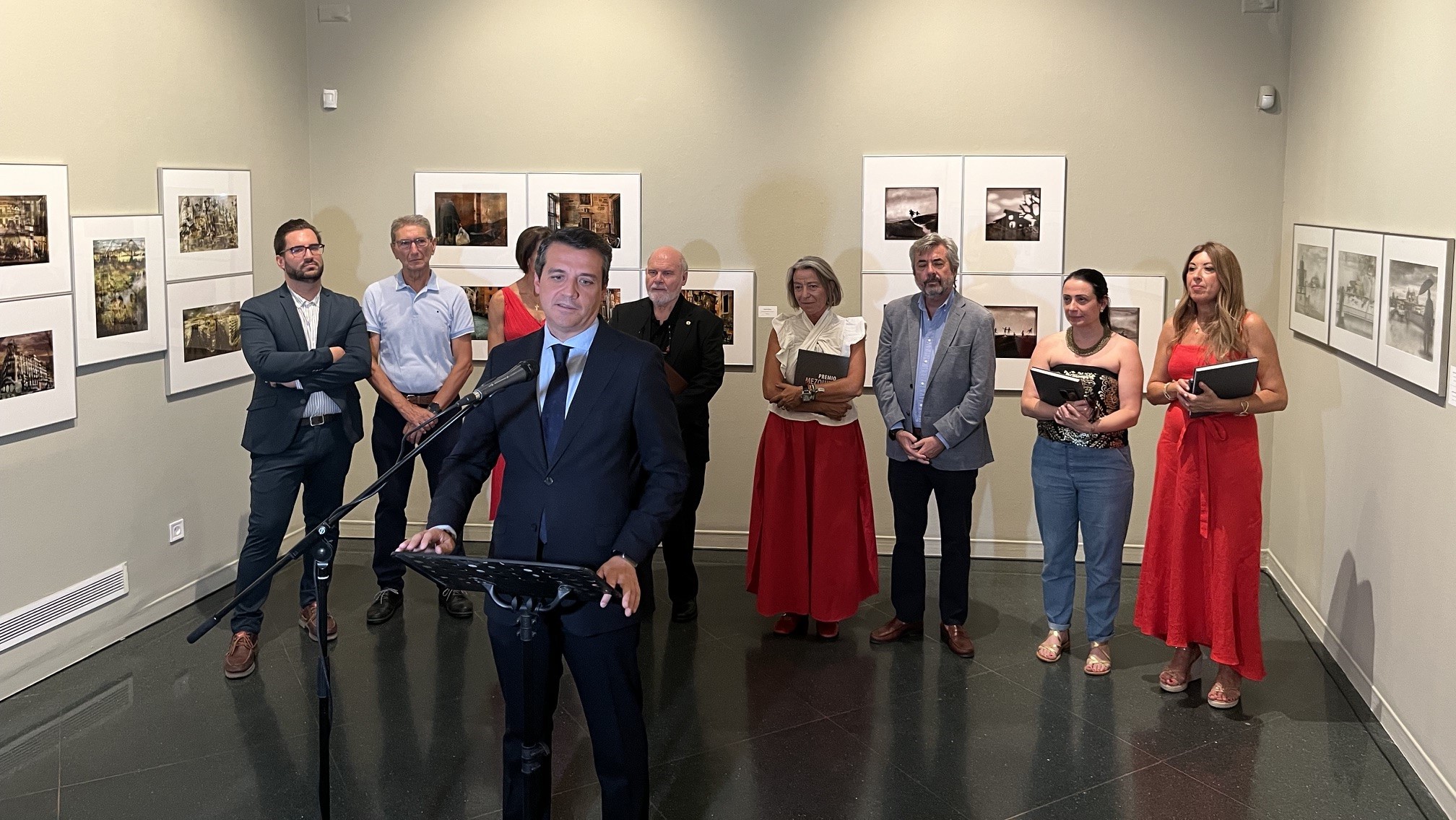 Inauguración de la exposición Premio Mezquita. La Colección